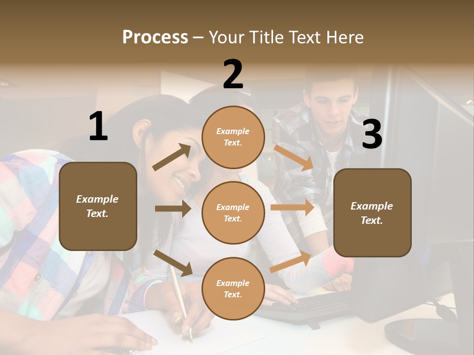 Group Education Trainee PowerPoint Template