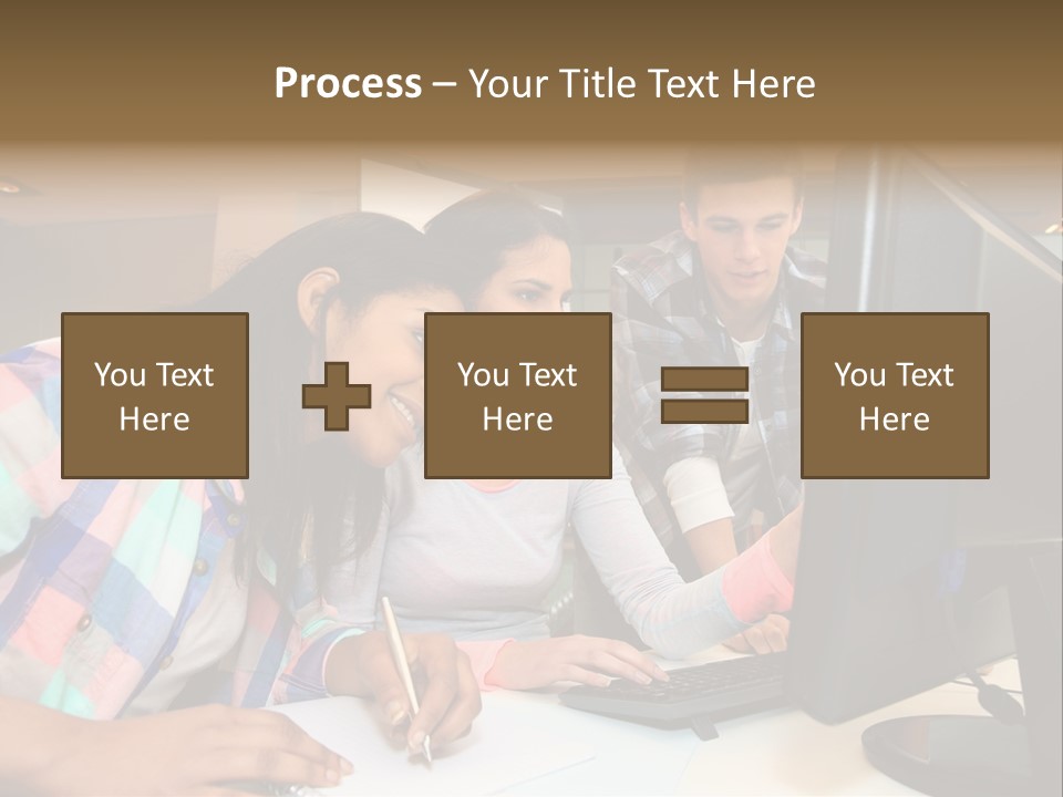 Group Education Trainee PowerPoint Template