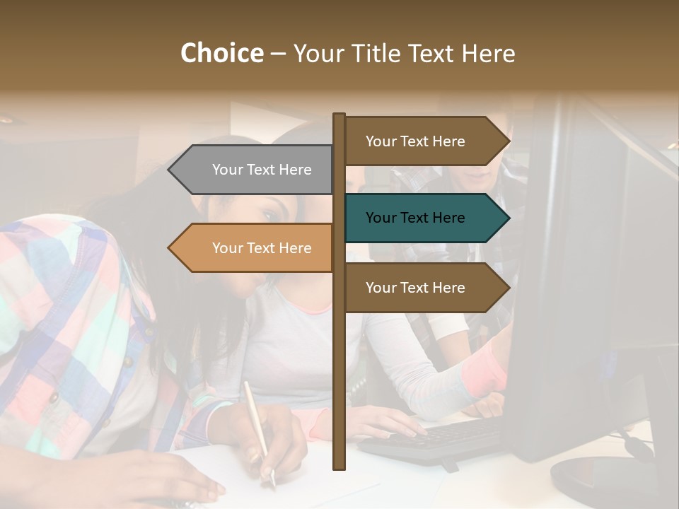 Group Education Trainee PowerPoint Template