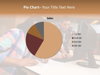 Technology Student Work PowerPoint Template