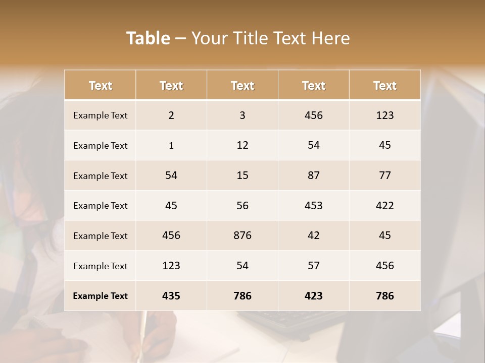 Man Helping Boy PowerPoint Template