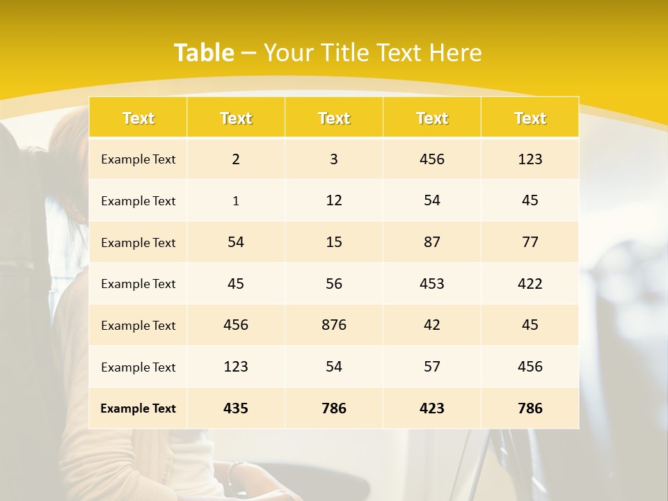 A Woman Sitting On An Airplane With A Laptop PowerPoint Template