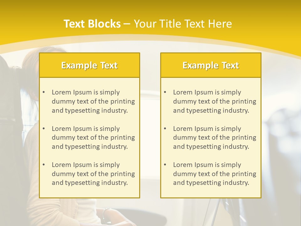 A Woman Sitting On An Airplane With A Laptop PowerPoint Template