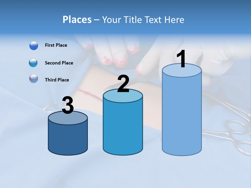 Surgery Tools Operating Theater Operating PowerPoint Template