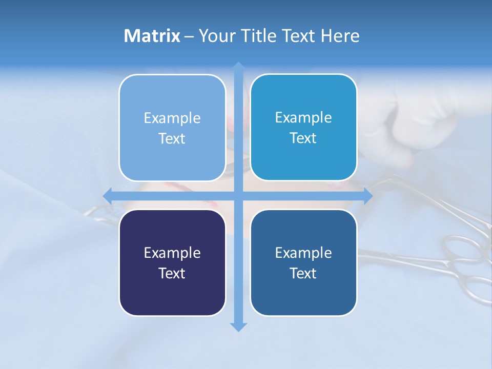 Surgery Tools Operating Theater Operating PowerPoint Template