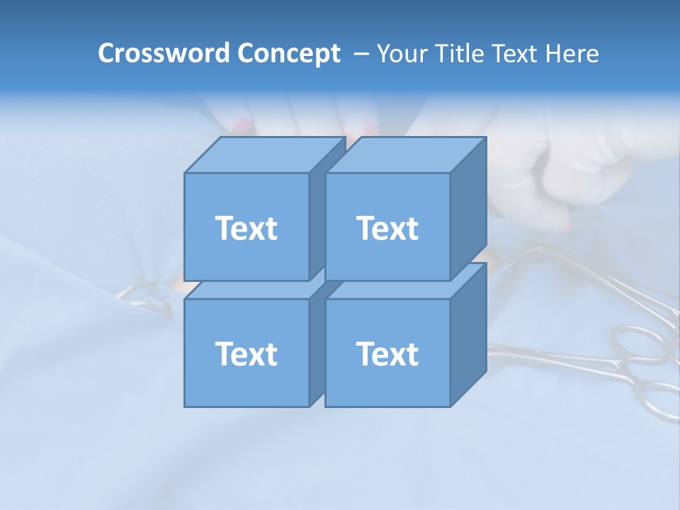 Surgery Tools Operating Theater Operating PowerPoint Template
