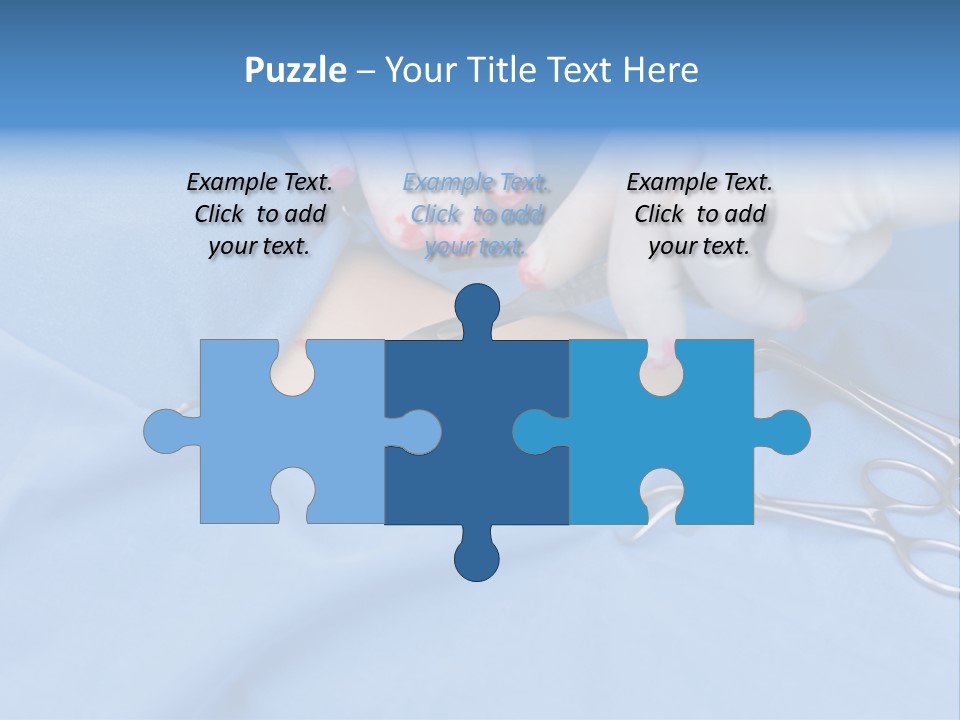 Surgery Tools Operating Theater Operating PowerPoint Template