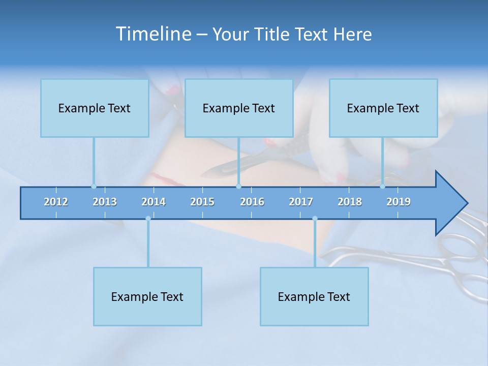 Surgery Tools Operating Theater Operating PowerPoint Template