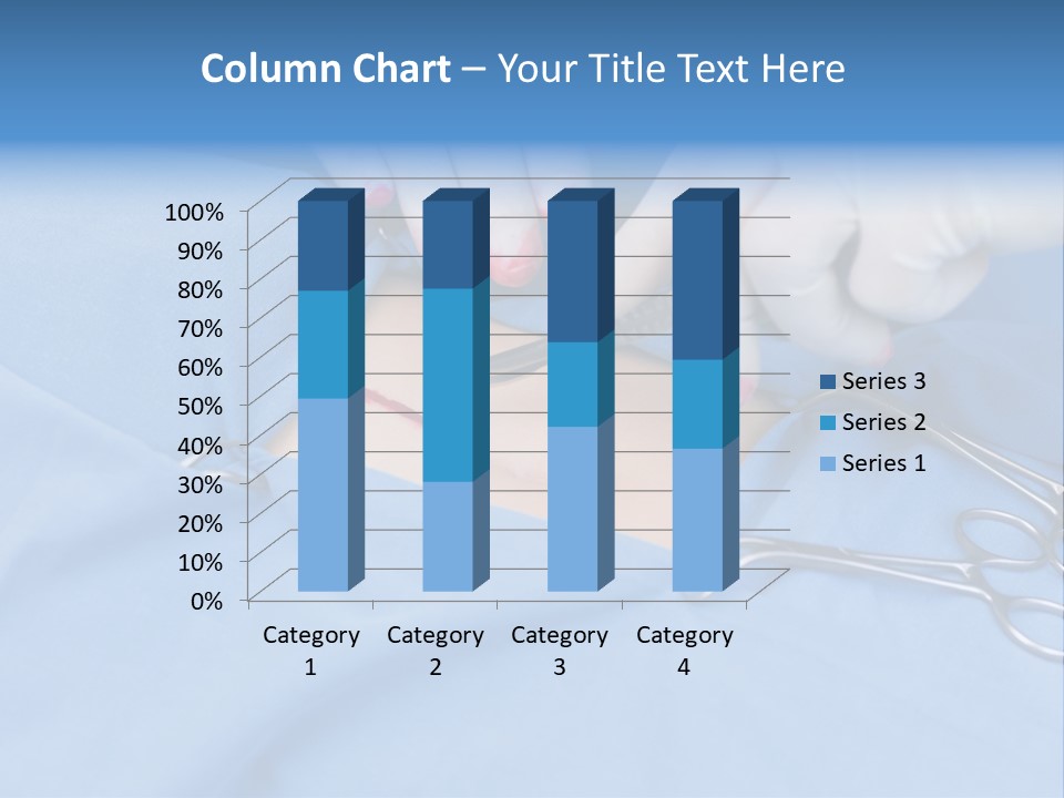 Surgery Tools Operating Theater Operating PowerPoint Template