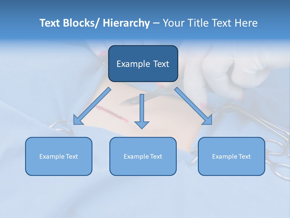 Surgery Tools Operating Theater Operating PowerPoint Template