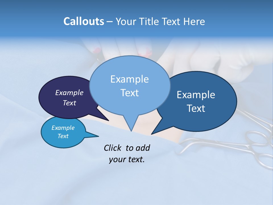 Surgery Tools Operating Theater Operating PowerPoint Template