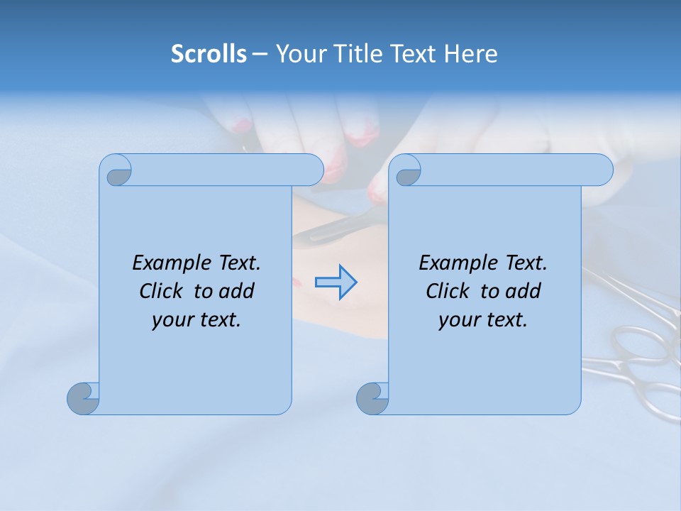Surgery Tools Operating Theater Operating PowerPoint Template