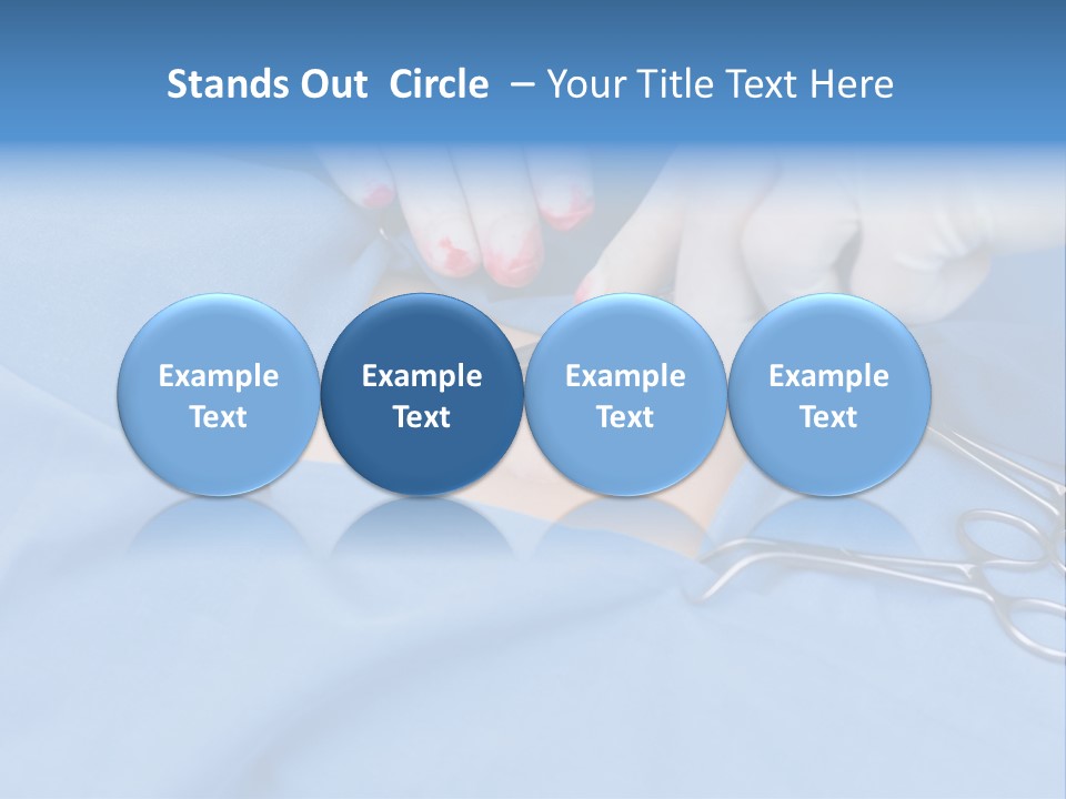 Surgery Tools Operating Theater Operating PowerPoint Template