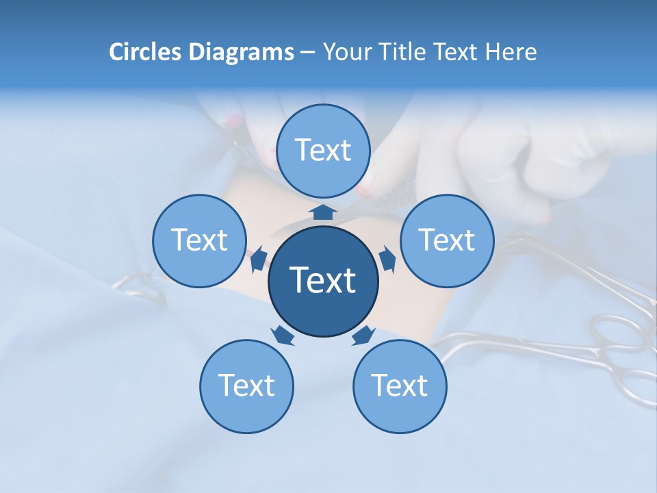 Surgery Tools Operating Theater Operating PowerPoint Template