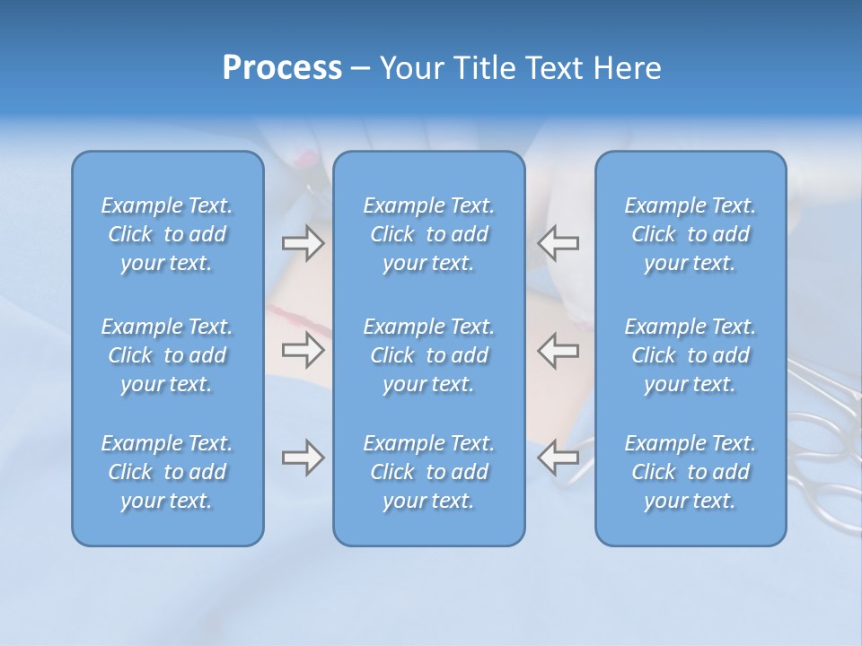 Surgery Tools Operating Theater Operating PowerPoint Template