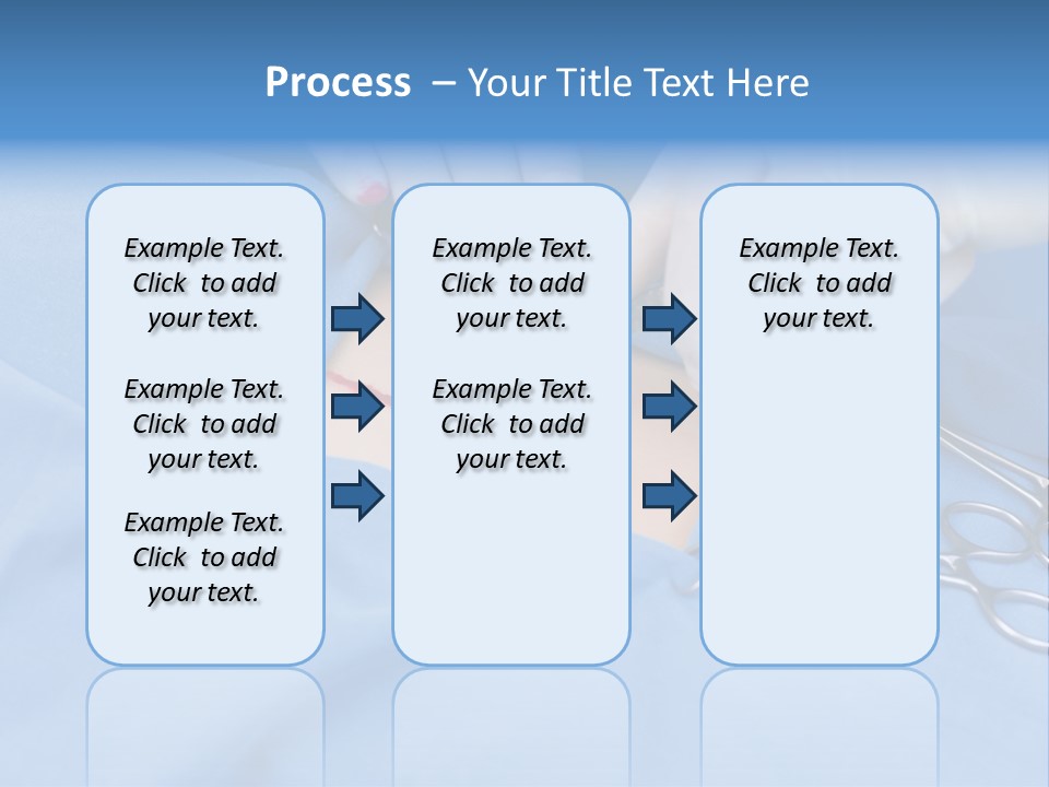 Surgery Tools Operating Theater Operating PowerPoint Template