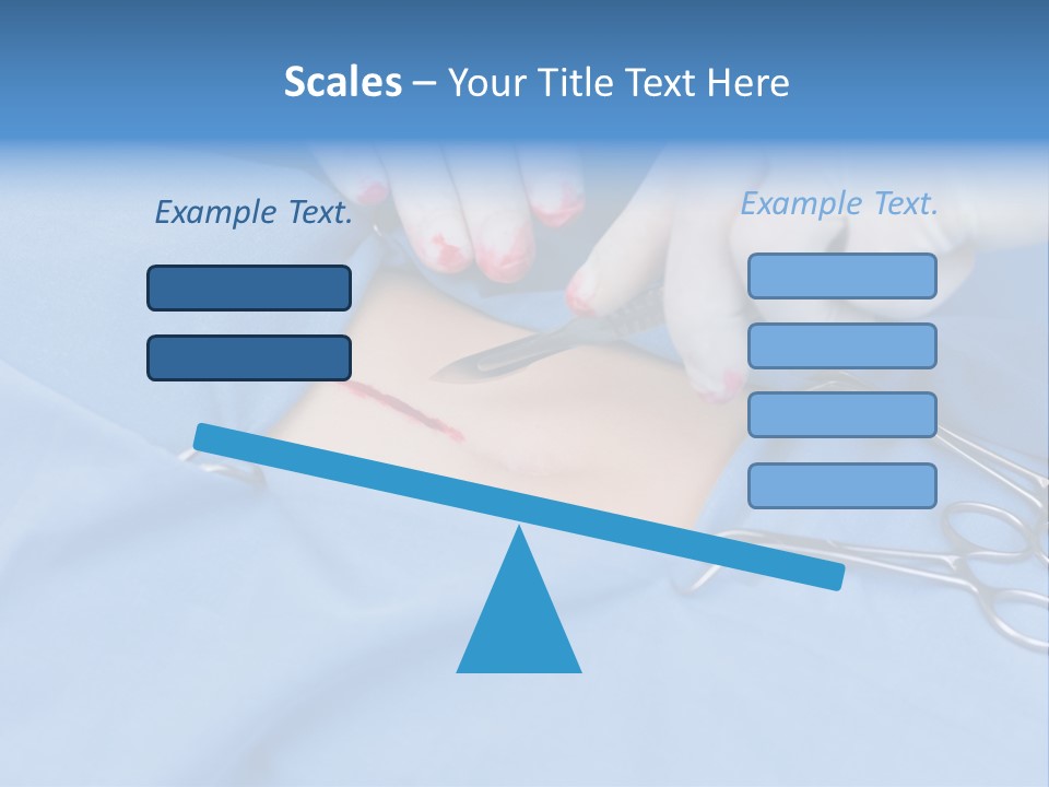 Surgery Tools Operating Theater Operating PowerPoint Template