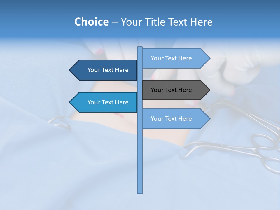 Surgery Tools Operating Theater Operating PowerPoint Template