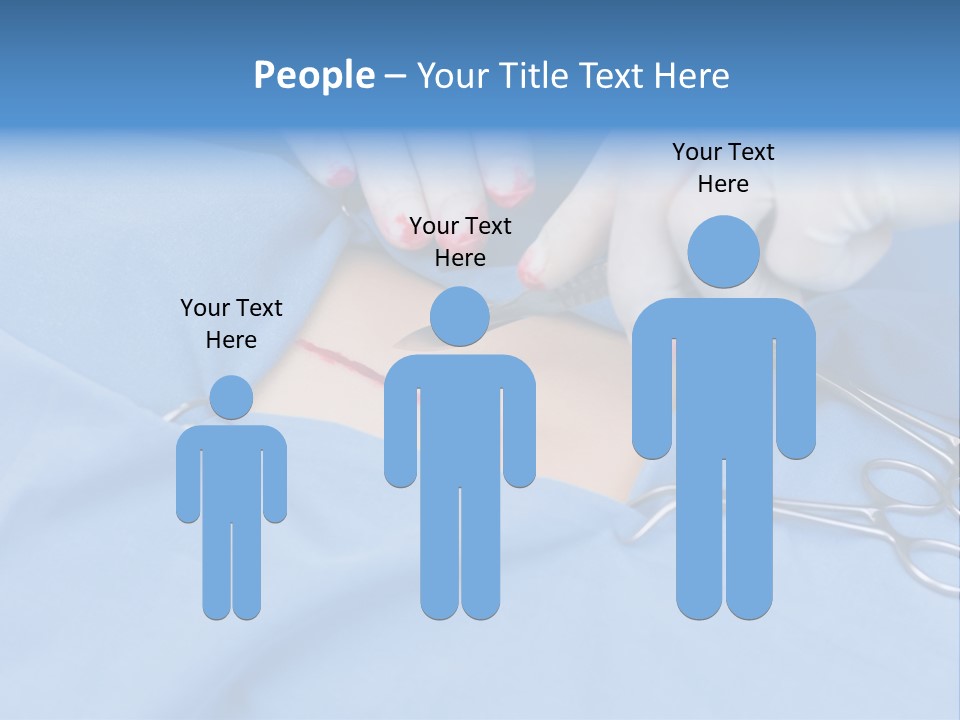 Surgery Tools Operating Theater Operating PowerPoint Template