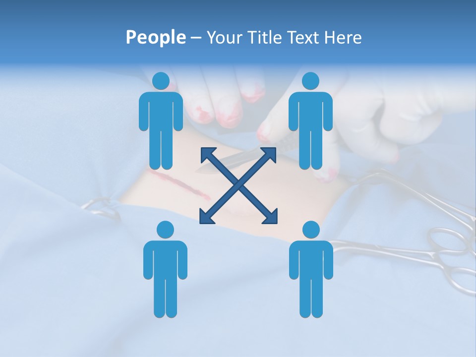 Surgery Tools Operating Theater Operating PowerPoint Template