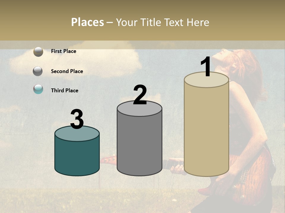 Music Clothes Keep PowerPoint Template