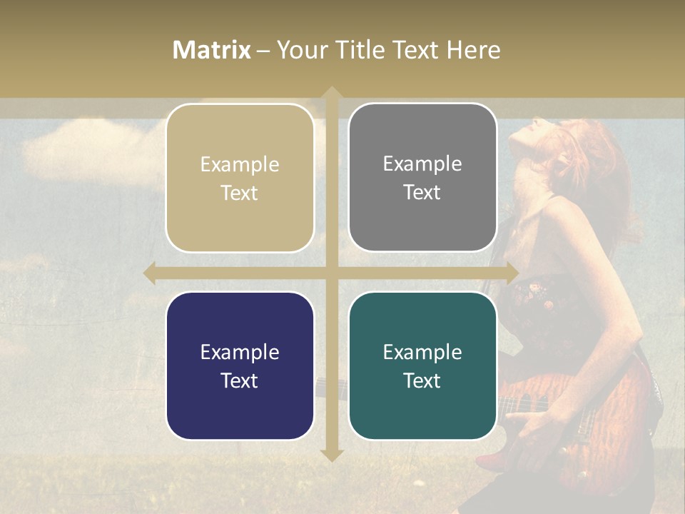 Music Clothes Keep PowerPoint Template