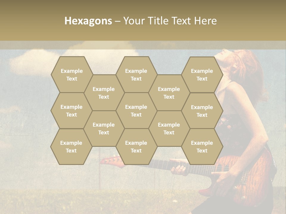 Music Clothes Keep PowerPoint Template