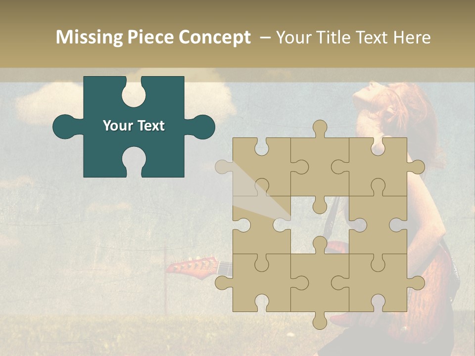 Music Clothes Keep PowerPoint Template