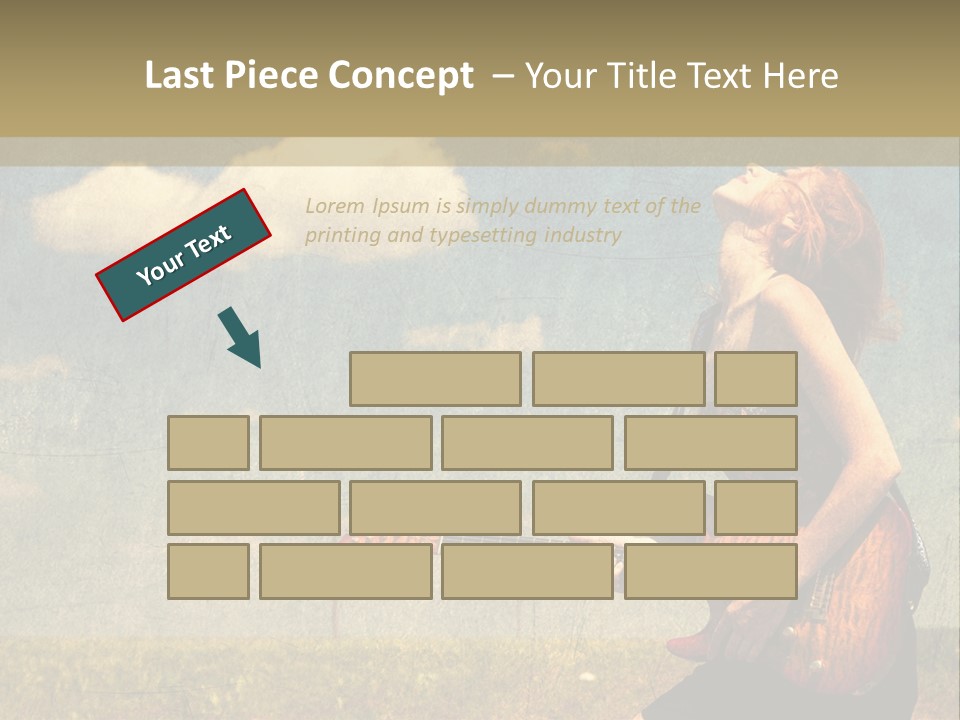 Music Clothes Keep PowerPoint Template
