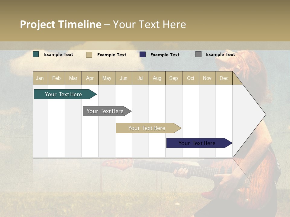 Music Clothes Keep PowerPoint Template