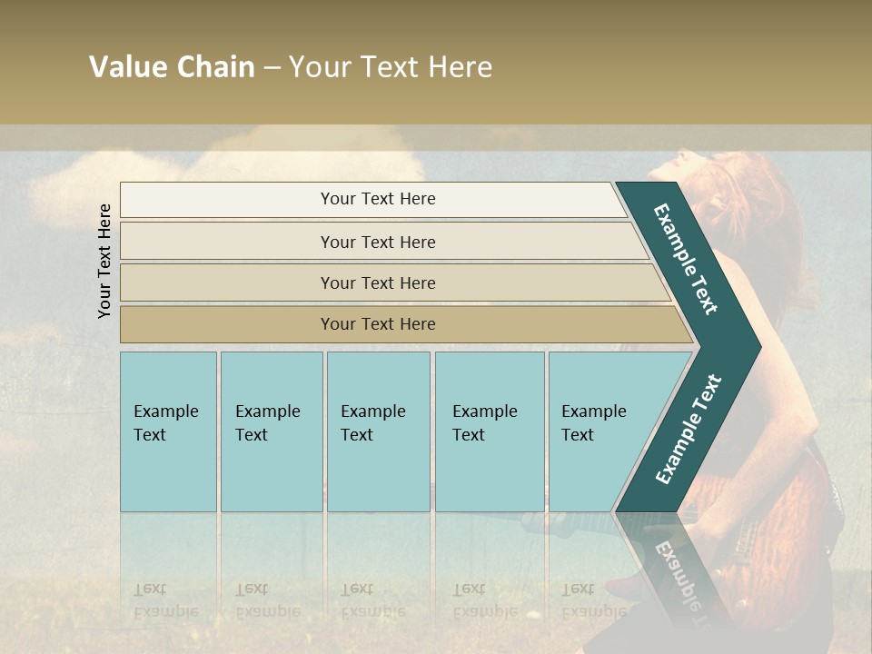 Music Clothes Keep PowerPoint Template