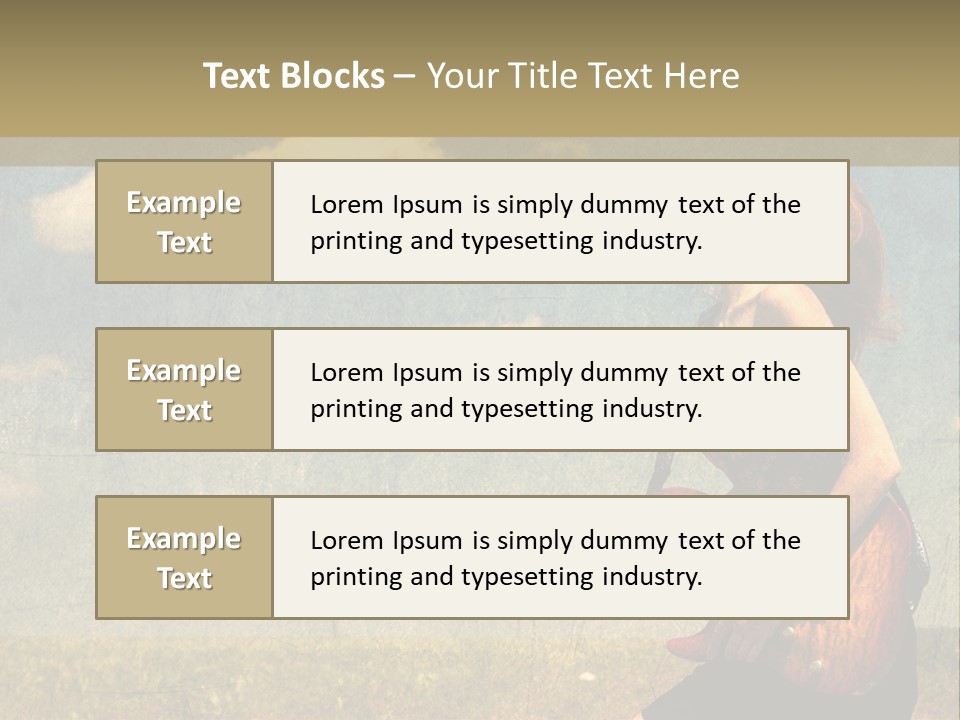 Music Clothes Keep PowerPoint Template