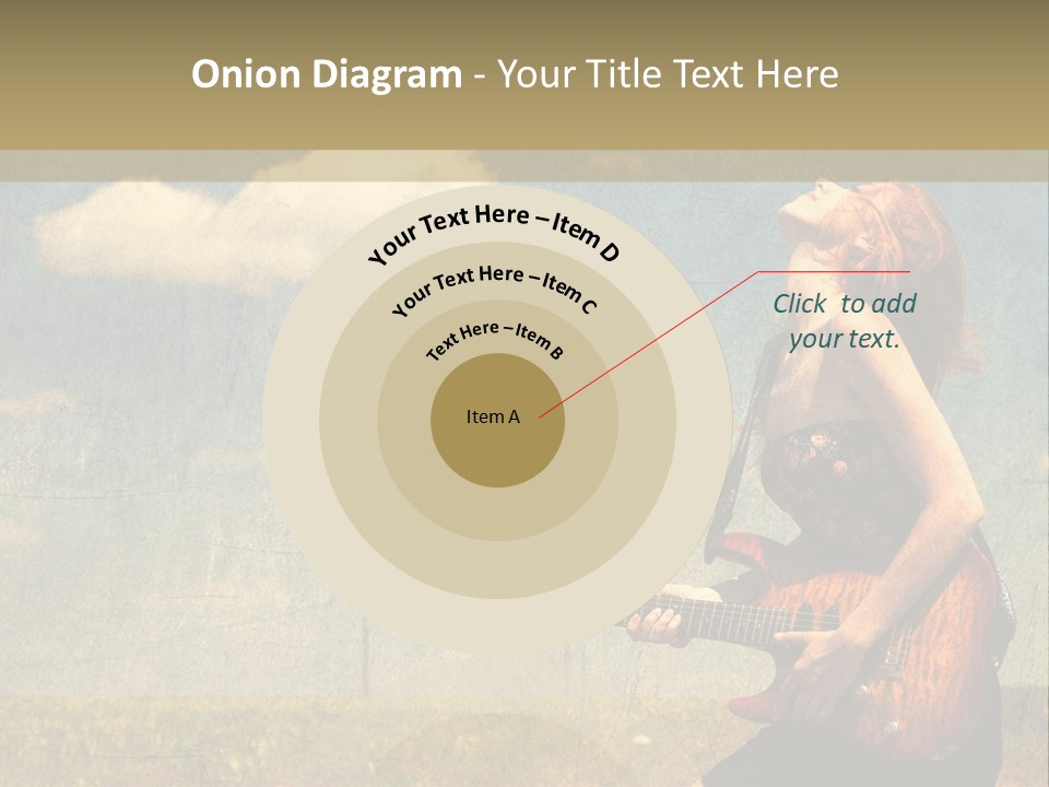 Music Clothes Keep PowerPoint Template