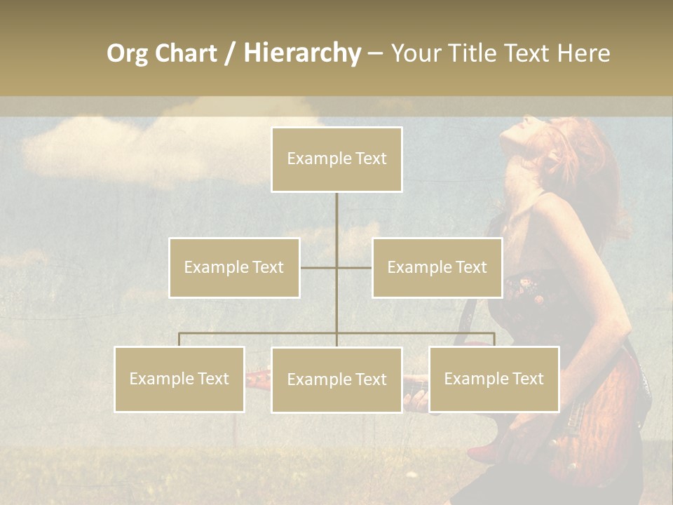 Music Clothes Keep PowerPoint Template