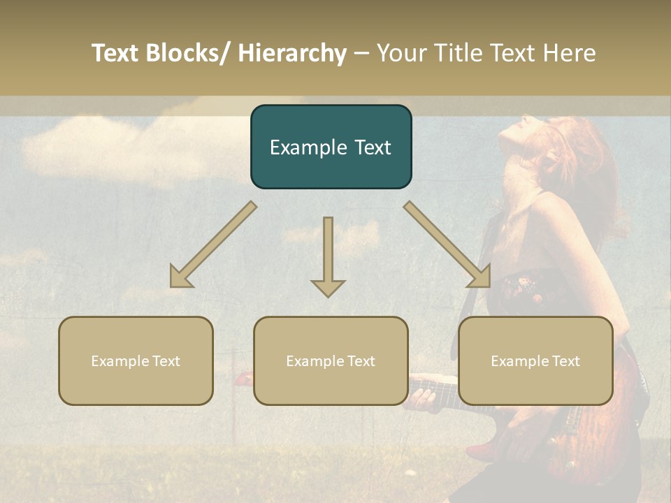 Music Clothes Keep PowerPoint Template