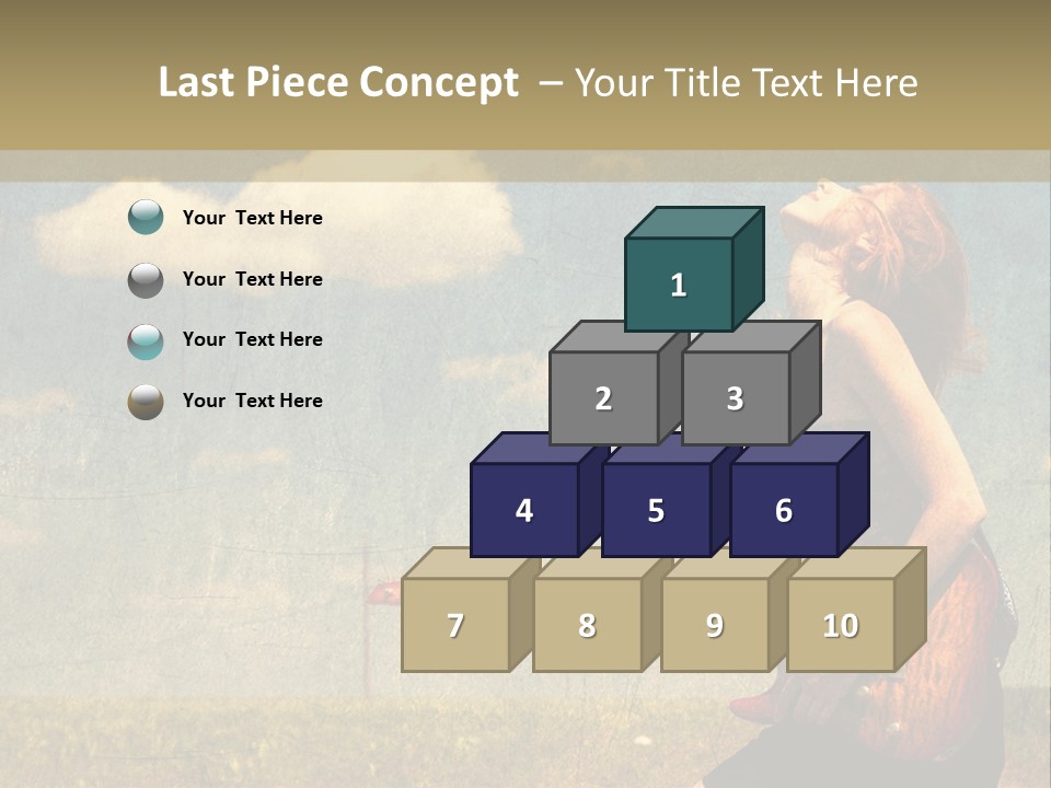 Music Clothes Keep PowerPoint Template