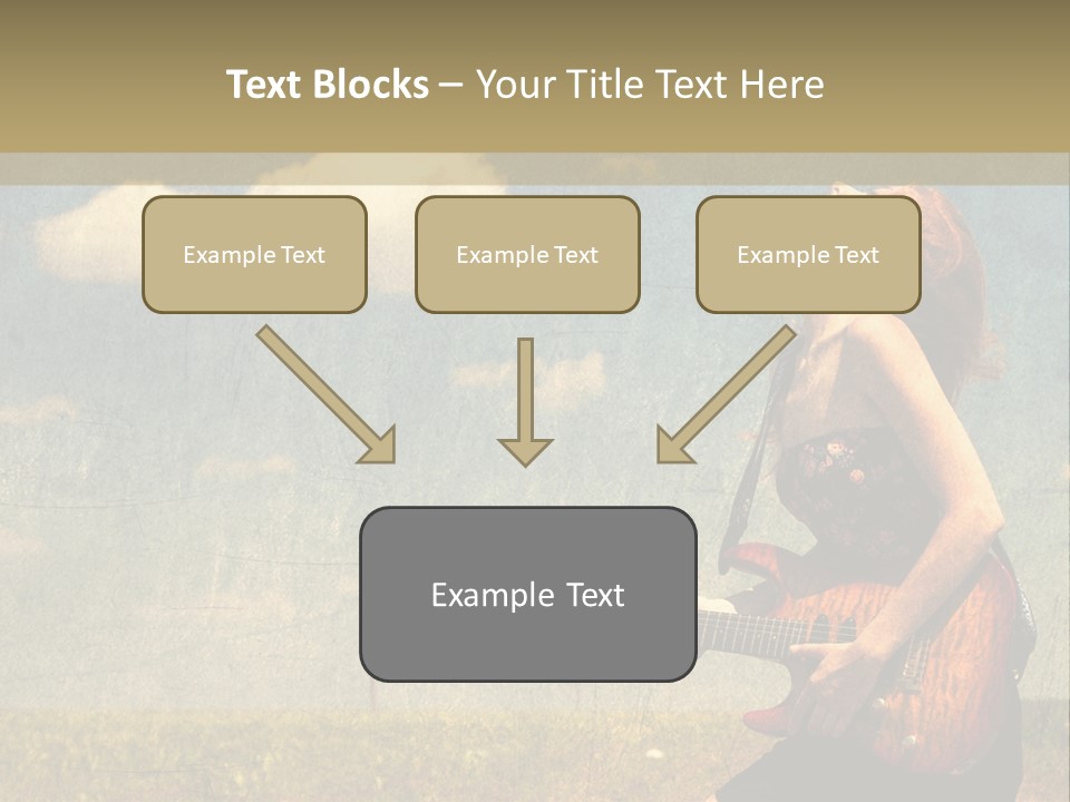 Music Clothes Keep PowerPoint Template