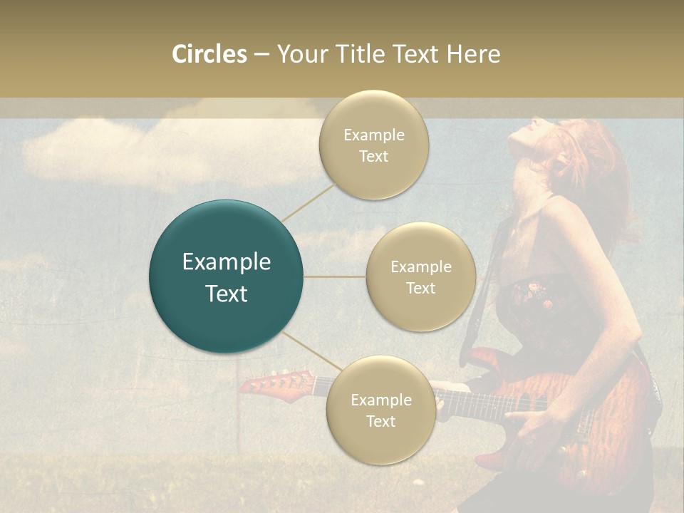 Music Clothes Keep PowerPoint Template