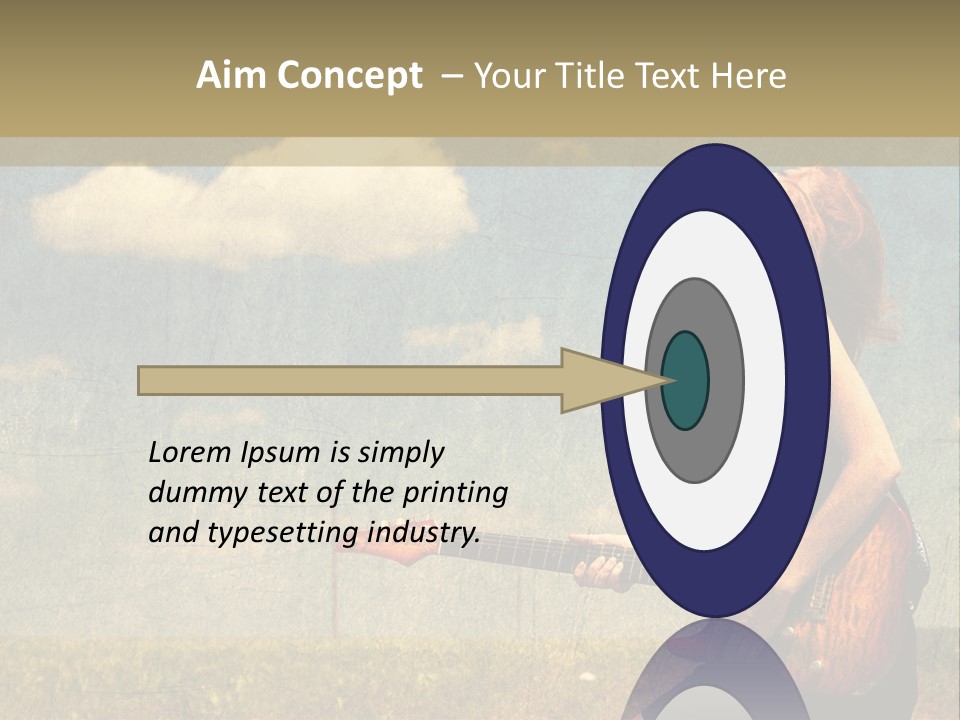 Music Clothes Keep PowerPoint Template