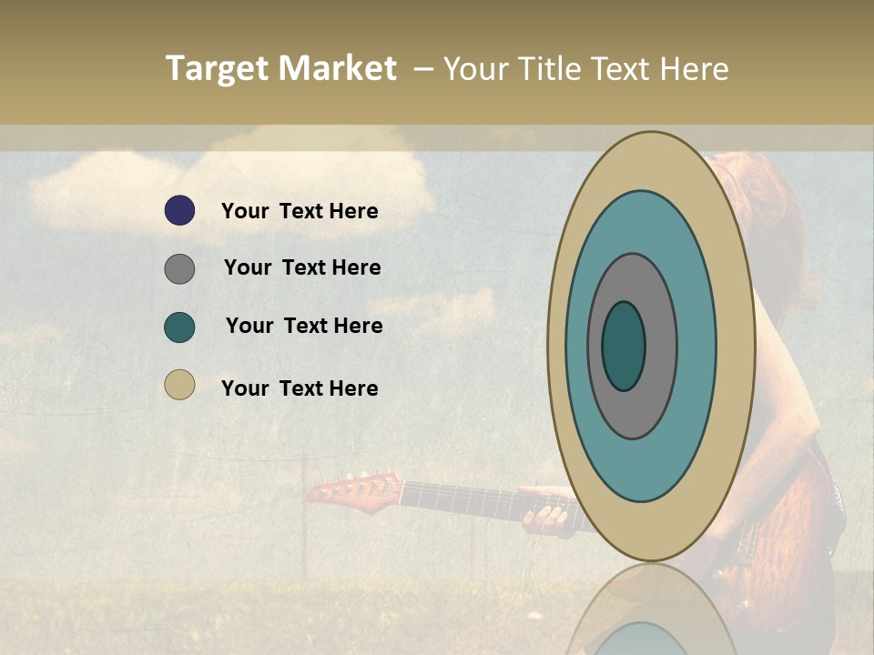 Music Clothes Keep PowerPoint Template