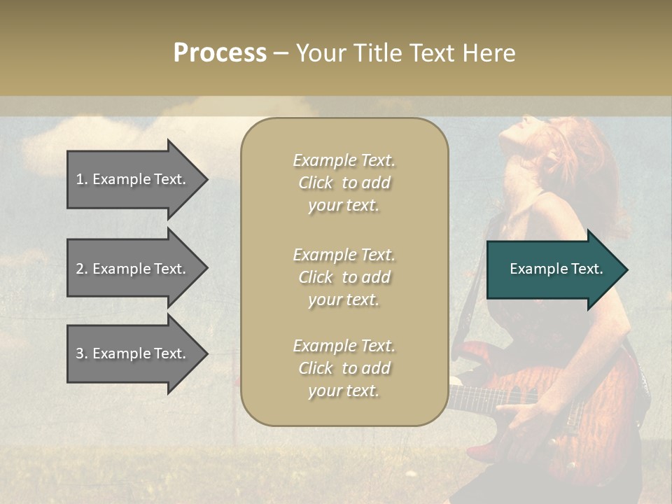 Music Clothes Keep PowerPoint Template