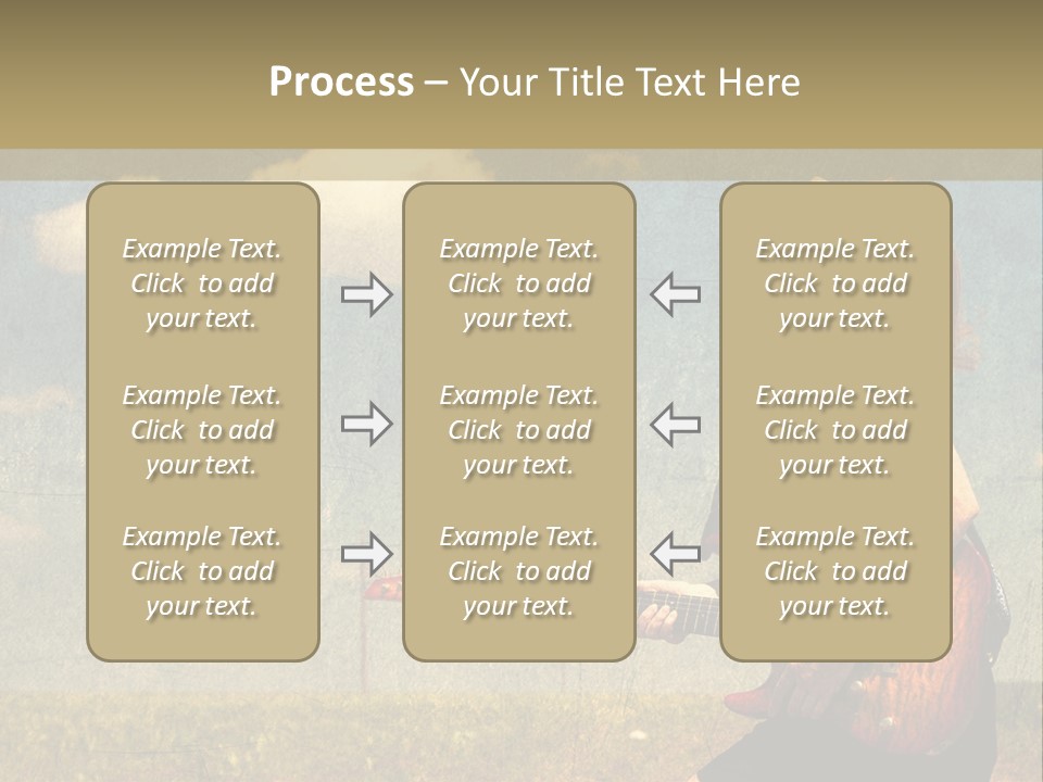 Music Clothes Keep PowerPoint Template
