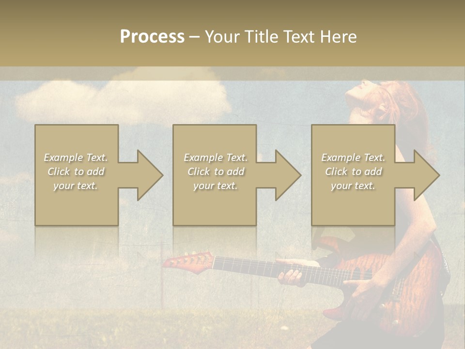 Music Clothes Keep PowerPoint Template