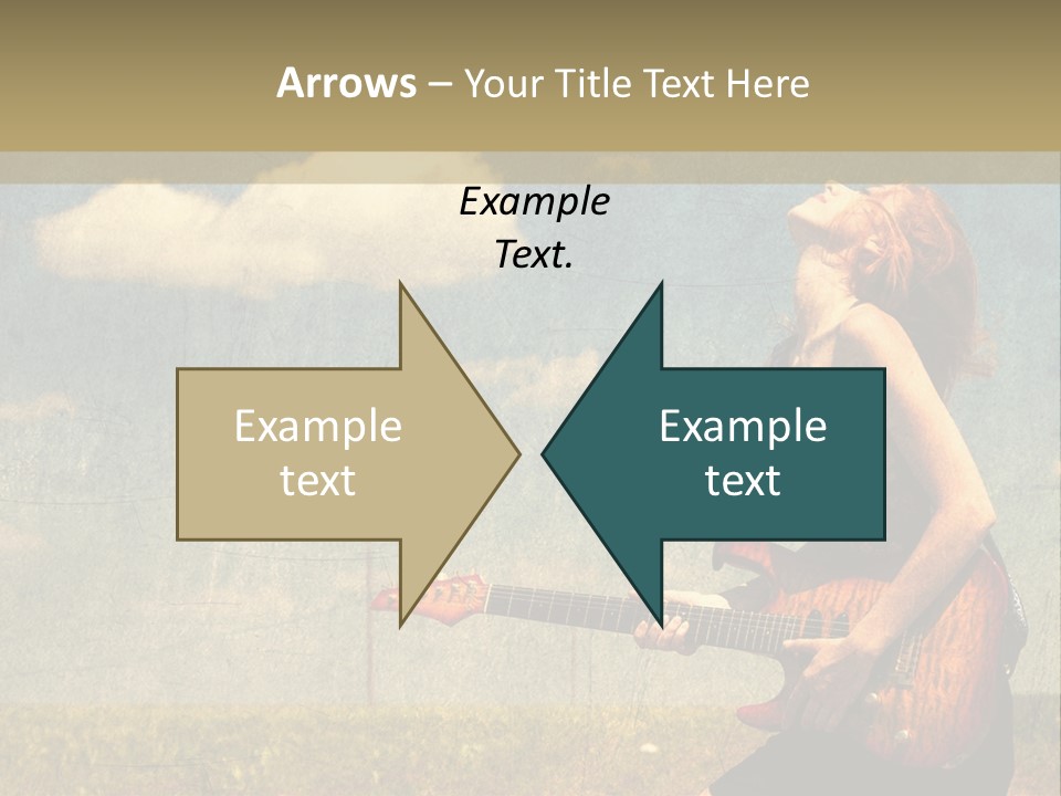 Music Clothes Keep PowerPoint Template