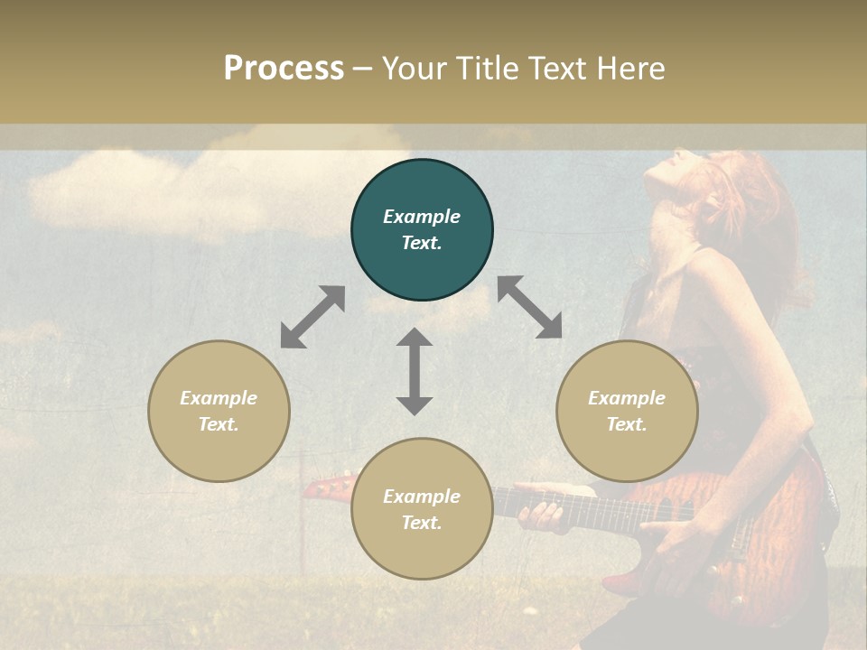 Music Clothes Keep PowerPoint Template