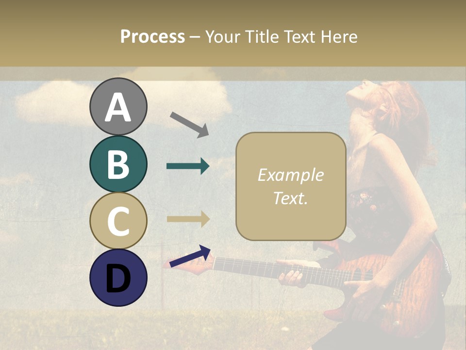 Music Clothes Keep PowerPoint Template