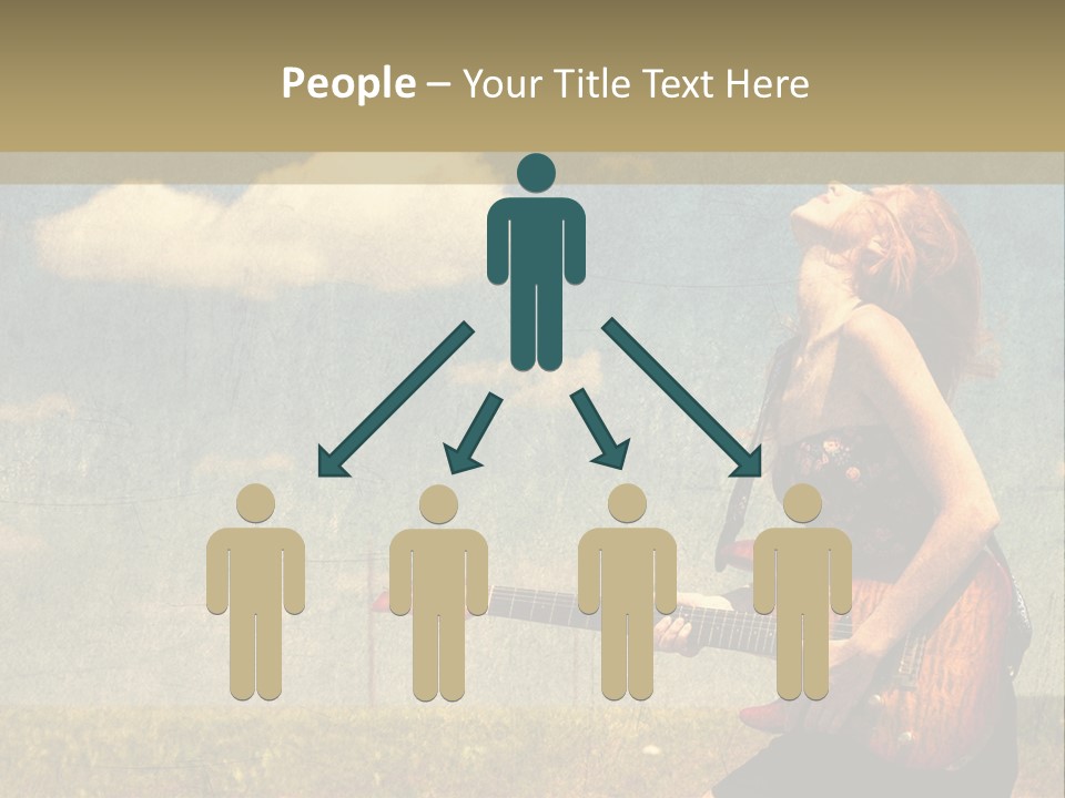 Music Clothes Keep PowerPoint Template