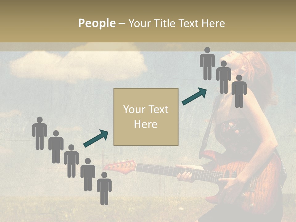 Music Clothes Keep PowerPoint Template