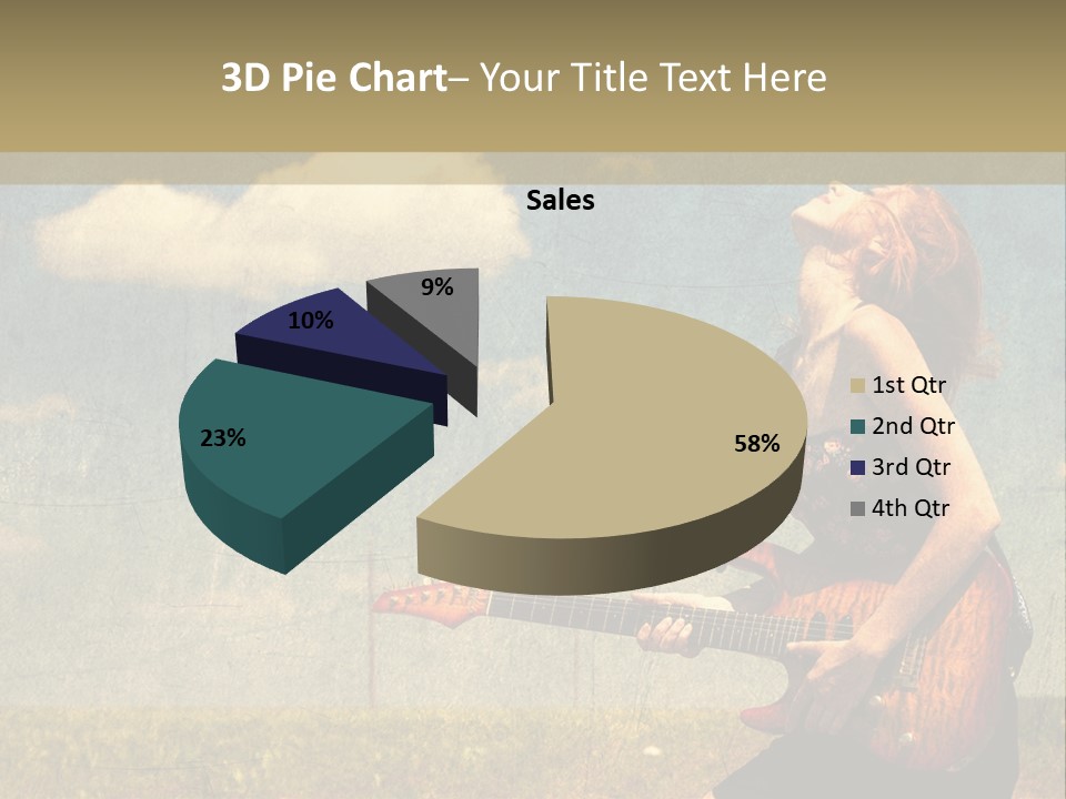 Music Clothes Keep PowerPoint Template