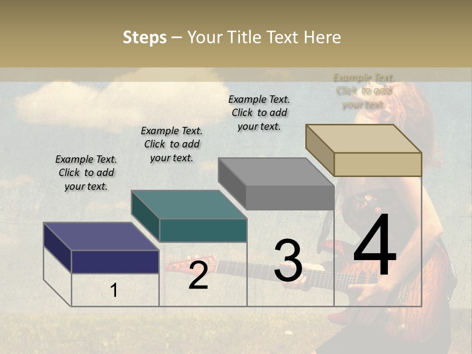 Music Clothes Keep PowerPoint Template